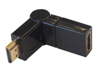 ART KABADA HDMI/HDMI AL-OEM-55 ART ADAPTER HDMI female/HDMI male rotating180  degrees oem