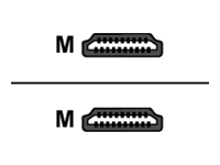 UNITEK Y-C139 CUnitek able HDMI v.2.0 M/M 3m, gold, BASIC, Y-C139