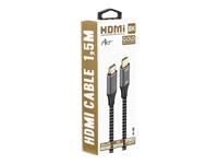 ART CABLE HDMI 8K 1.5m HQ gold-plated AL-06