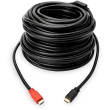 Digitus | High Speed HDMI Cable with Signal Amplifier | Black/Red | HDMI Male (type A) | HDMI Male (type A) | HDMI to HDMI | 10 m DB-330118-100-S