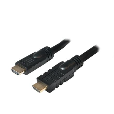 Logilink, CHA0020, 20m, Active, HDMI cable, type A male, - HDMI type A male, black. | Logilink | HDMI to HDMI | 20 m CHA0020