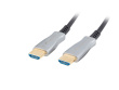 Lanberg - Premium High Speed - HDMI cable with Ethernet - HDMI male to HDMI male - 30 m - black - Active Optical Cable (AOC), 4K60Hz (3840 x 2160) support 