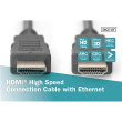 Digitus | HDMI High Speed with Ethernet Connection Cable | AK-330114-020-S | HDMI male (type A) | HDMI male (type A) | HDMI to HDMI | 2 m AK-330114-020-S