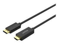 UNITEK V1608A CABLE ADAPTER DisplayPort 1.2 - HDMI 2.0 4K 60HZ 1.8m