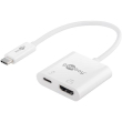 Goobay | USB-C HDMI Adapter (4k 60 Hz) | White | USB-C to HDMI 62110