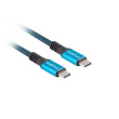 Lanberg | USB-C to USB-C Cable | CA-CMCM-45CU-0005-BK | 0.5 m CA-CMCM-45CU-0005-BK