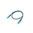 Lanberg | USB-C to USB-C Cable | CA-CMCM-45CU-0005-BK | 0.5 m CA-CMCM-45CU-0005-BK