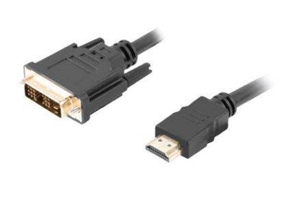 Lanberg Cable HDMI(M)-DVI-D(M) CA-HDDV-10CC-0018-BK 1.8 M black