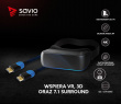 Savio Cable HDMI GCL-05 3m, v2.0, braid blue