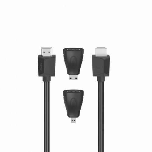 Hama HDMI cable 1,5m +adapter