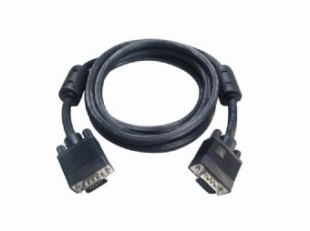 Gembird Extension Cord 15F/15M VGA dual-shielded + ferrite 1.8M black