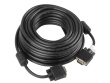 Lanberg Cable VGA Ferryt 15M M/M Shield black