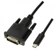 LogiLink USB-C to DVI cable 1,8m