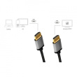 LogiLink HDMI cable 4K/60Hz, alu , black, 3m