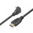 TB HDMI Cable v2.0. right angle 1.8 m gilded