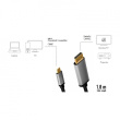 LogiLink USB-C to DP cable, 4K 60Hz, alu, 1.8m