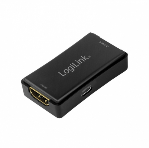 LogiLink HDMI repeater, 25m, 4K / 60Hz, HDCP 2.2