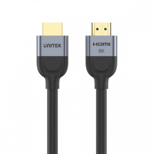 Unitek HDMI Cable 2.1 8K 60Hz 1m; Black; C11086GY01-1