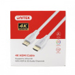 Unitek HDMI Cable 2.0 4K 60Hz; whitel C11090AWH03-1M