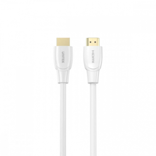 Unitek HDMI Cable 2.0 4K 60Hz; whitel C11090AWH03-1M