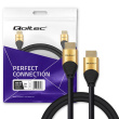 Qoltec GOLD - Ultra High Speed - HDMI cable with Ethernet - HDMI male to HDMI male - 5 m - black - 8K60Hz (7680 x 4320) support 