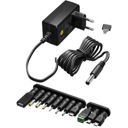 Goobay Universal Power Supply 5-15V, Max. 36W, 2.4A | 74436 74436