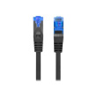 Lanberg Patchcord Cat.6A S/FTP LSZH CCA | PCF6A-10CC-0200-BK | 2 m PCF6A-10CC-0200-BK