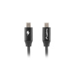 Lanberg USB-C 2.0 Cable, Quick Charge 4.0 | CA-CMCM-40CU-0018-BK | USB Type-C to USB Type-C | 1.8 m CA-CMCM-40CU-0018-BK