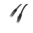 Lanberg Patchcord Cat.6 UTP LSZH CU | PCU6-10CU-0100-BK | 1 m PCU6-10CU-0100-BK
