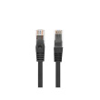 Lanberg Patchcord Cat.6 UTP LSZH CU | PCU6-10CU-0100-BK | 1 m PCU6-10CU-0100-BK