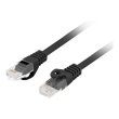 Lanberg Patchcord Cat.6 UTP LSZH CU | PCU6-10CU-0200-BK | 2 m PCU6-10CU-0200-BK