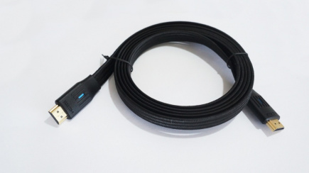TB HDMI Cable v 2.1 flat black 2m