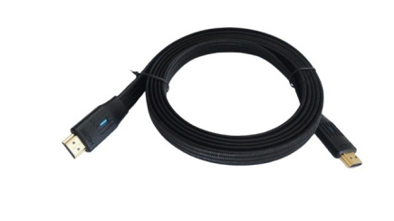 TB HDMI Cable v 2.1 flat black 3m