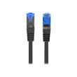 Lanberg Patch cable - CAT 6a | RJ-45 - male | RJ-45 - male | RJ-45 - male to RJ-45 - male | 1 m PCF6A-10CC-0100-BK