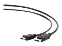 GEMBIRD cable DISPLAYPORT M -> HDMI M 1m