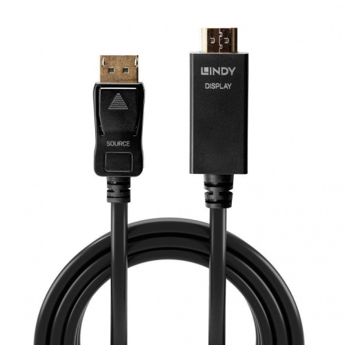 Lindy - Adapter cable - DisplayPort male to HDMI male - 3 m - 4K support 30Hz 