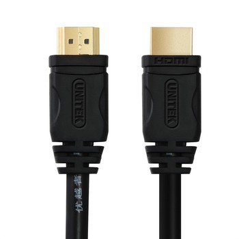 Unitek HDMI CABLE M/M 3,0m v2.0 ; GOLD; BASIC