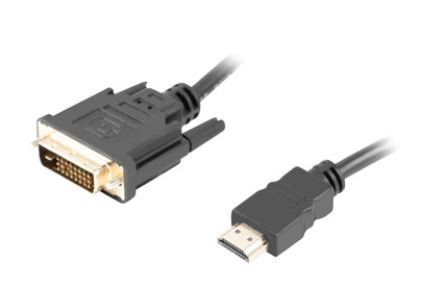 Lanberg Cable HDMI(M)-DVI-D(M) DUAL LINK 3 M Черный Lanberg Cable HDMI(M)-DVI-D(M) DUAL LINK 3 M Черный