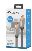 Lanberg Cable HDMI M/M 1.8 m 8K 60HZ Must