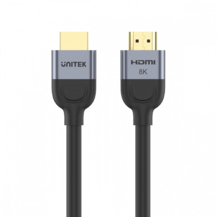 Unitek HDMI Cable 2.1 8K 60Hz 1.5ml C11086GY01-1.5M Unitek HDMI Cable 2.1 8K 60Hz 1.5ml C11086GY01-1.5M