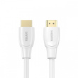 Unitek HDMI Cable 2.0 4K 60Hz; whitel C11090AWH03-1M