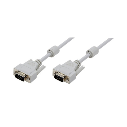 LogiLink Cable Data VGA 3m 2xferryt, gray
