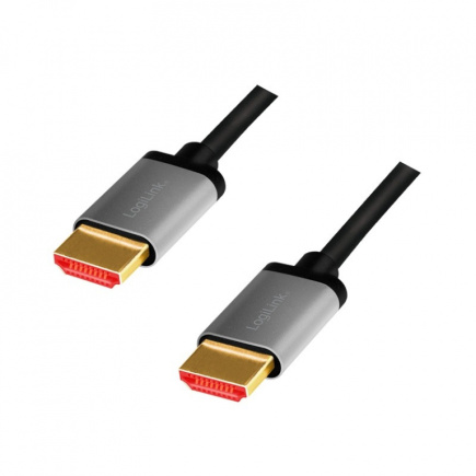 LogiLink HDMI 2.1 cable 8K/60Hz , alu, 3m