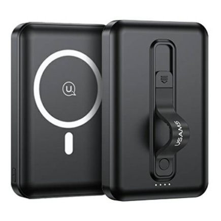 USAMS Powerbank PB64 10000mAh 20W QC3.0+PD Magnetic Wireless 