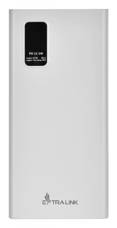 Extralink EPB-067W power bank Lithium Polymer (LiPo) 10000 mAh White