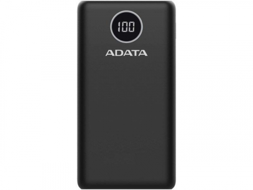 POWER BANK USB 20000MAH BLACK/AP20000QCD-DGT-CBK ADATA