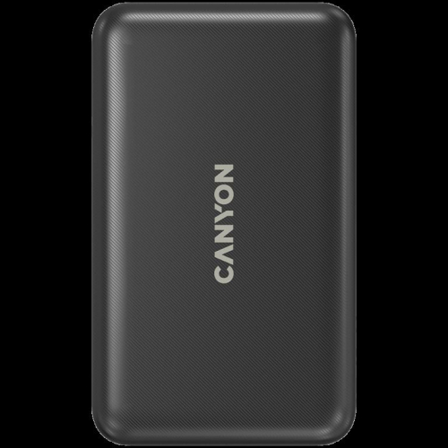 CANYON power bank PB-1001 10000 mAh PD 18W QC 3.0 Wireless 10W Black