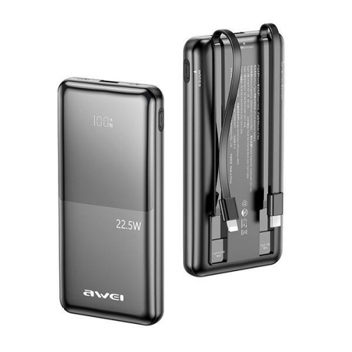 AWEI Powerbank 10000mAh P76K 22,5W 4 charging output