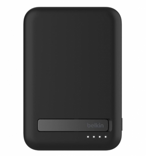 Belkin Powerbank with stand 10000mAh Qi2 MagSafe Black