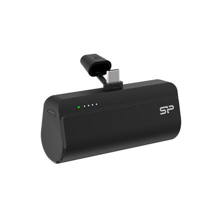 Silicon Power Power Bank | QD50 | 5000 mAh | USB-C | Black SP5K0MAPBKQD500K